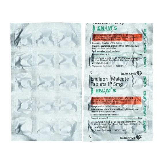 enam 5mg tablet 15's